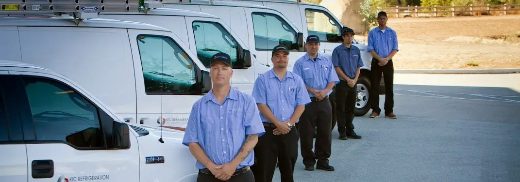 KIC Refrigeration crew ready for Mini Split Repair jobs across San Ramon